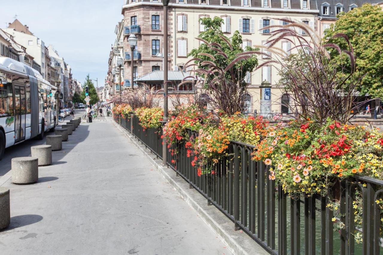 L'Appart Du Quai Avec Terrasse สตราสบูร์ก ภายนอก รูปภาพ
